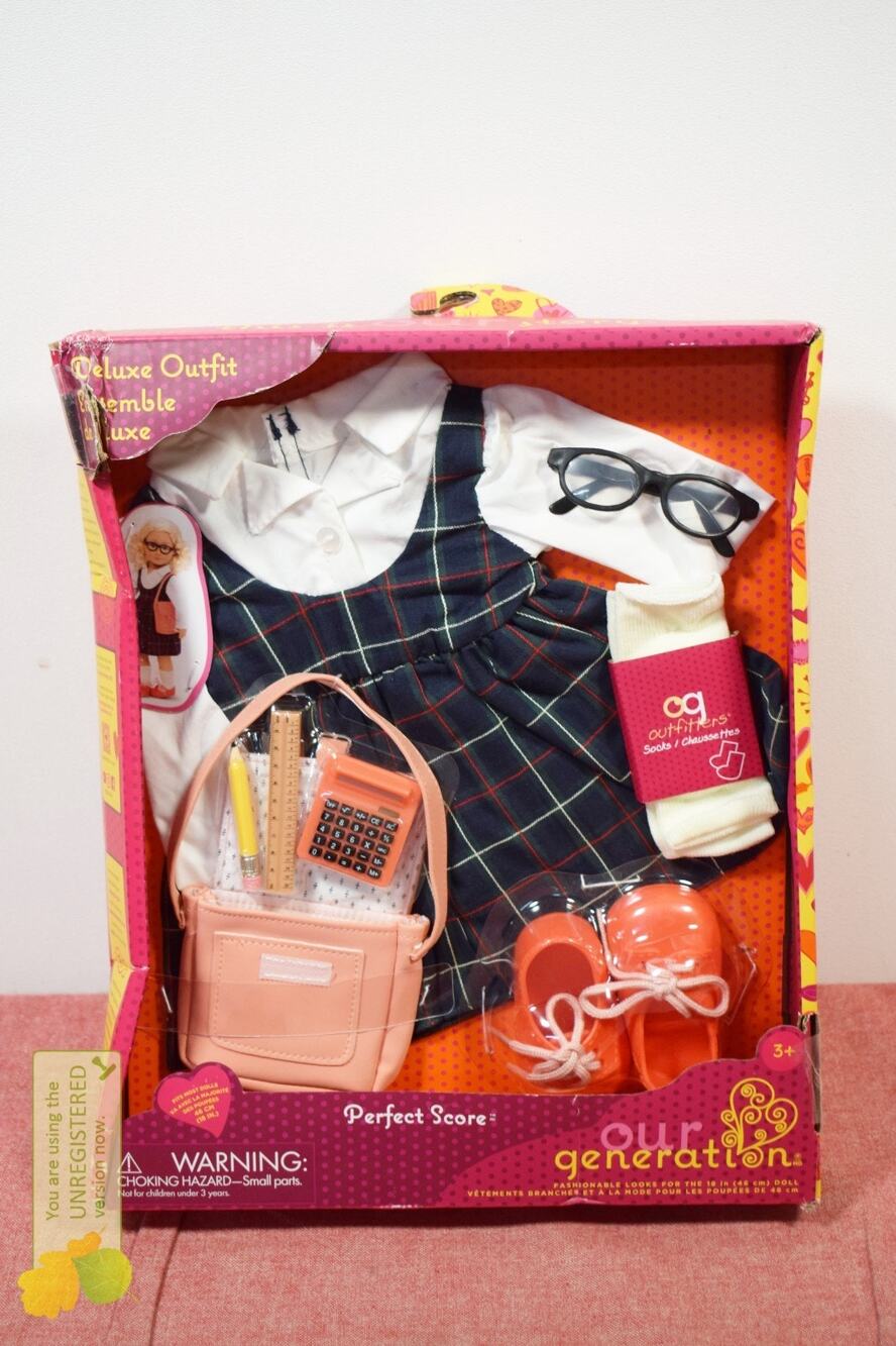 Our Generation Perfect Score School Fashion Outfit for 18" Dolls